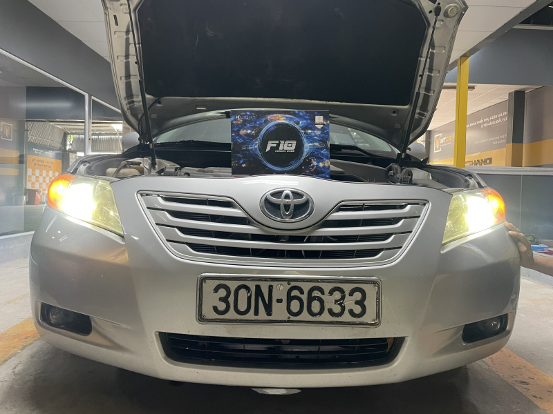 Độ đèn nâng cấp ánh sáng nâng cấp ánh sáng cho xe toyota camry LE 2008 F10 new 